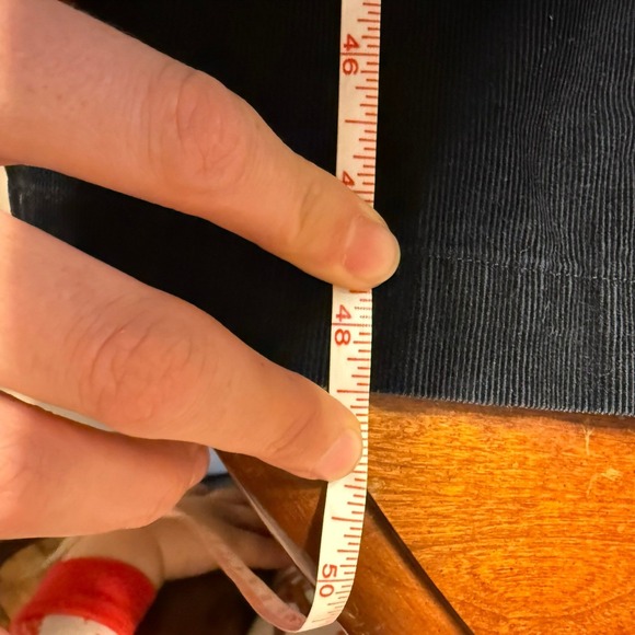 Eddie Bauer Women's Size M Black Corduroy Button Front Midi Dress Cottage Jumper - Picture 12 of 16